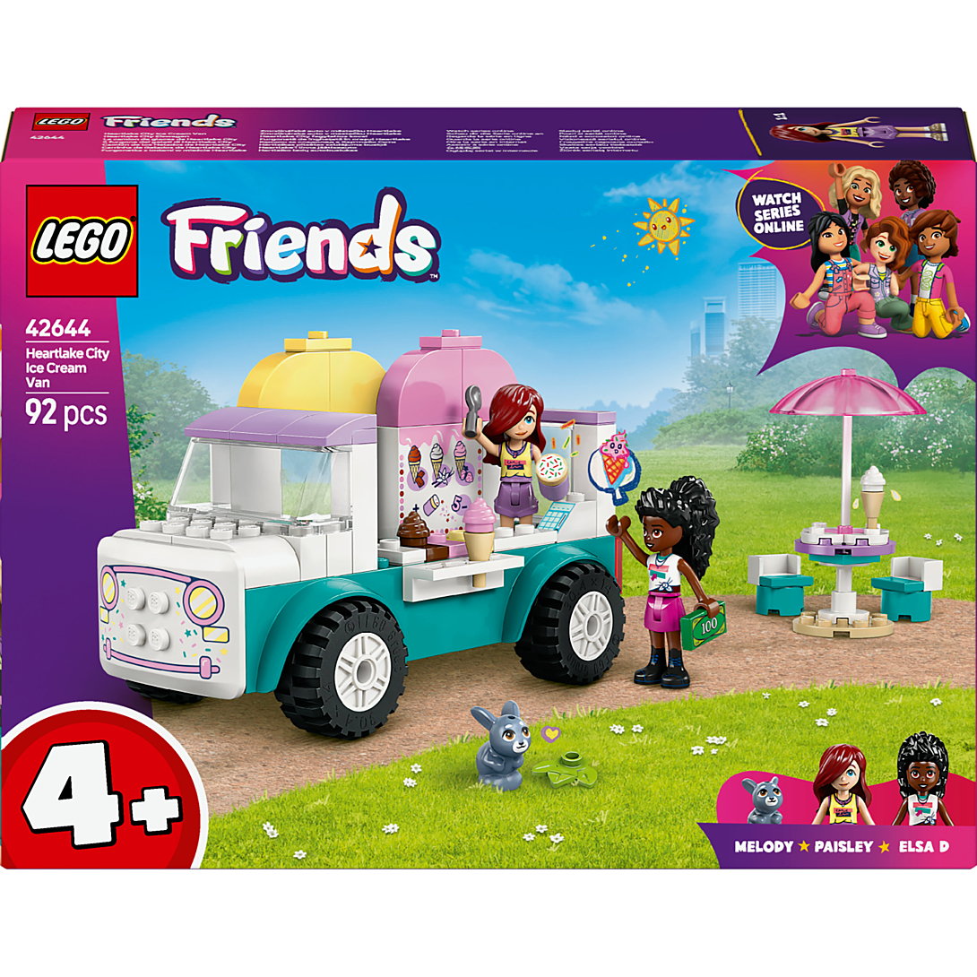 Lego Friends Le Camion De Glace De Heartlake City 42644 Lego La Boite - vue 2