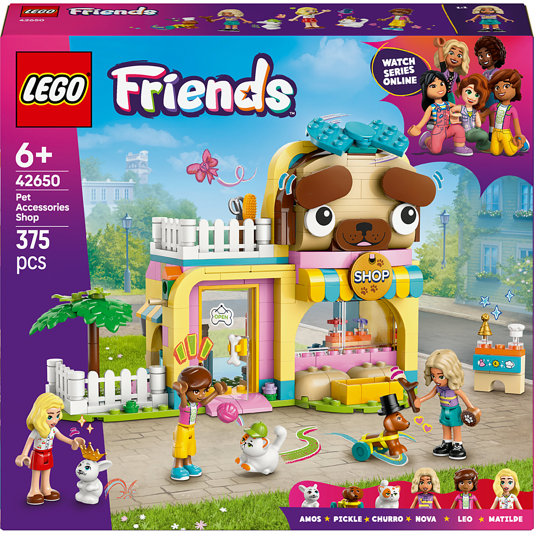 Lego Friends La Boutique D'accessoires Pour Les Animeaux De Compagnie 42650 Lego La Boite - vue 2