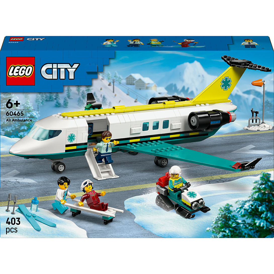 LEGO City L’ambulance de Secours Aérienne 60465 - vue 3
