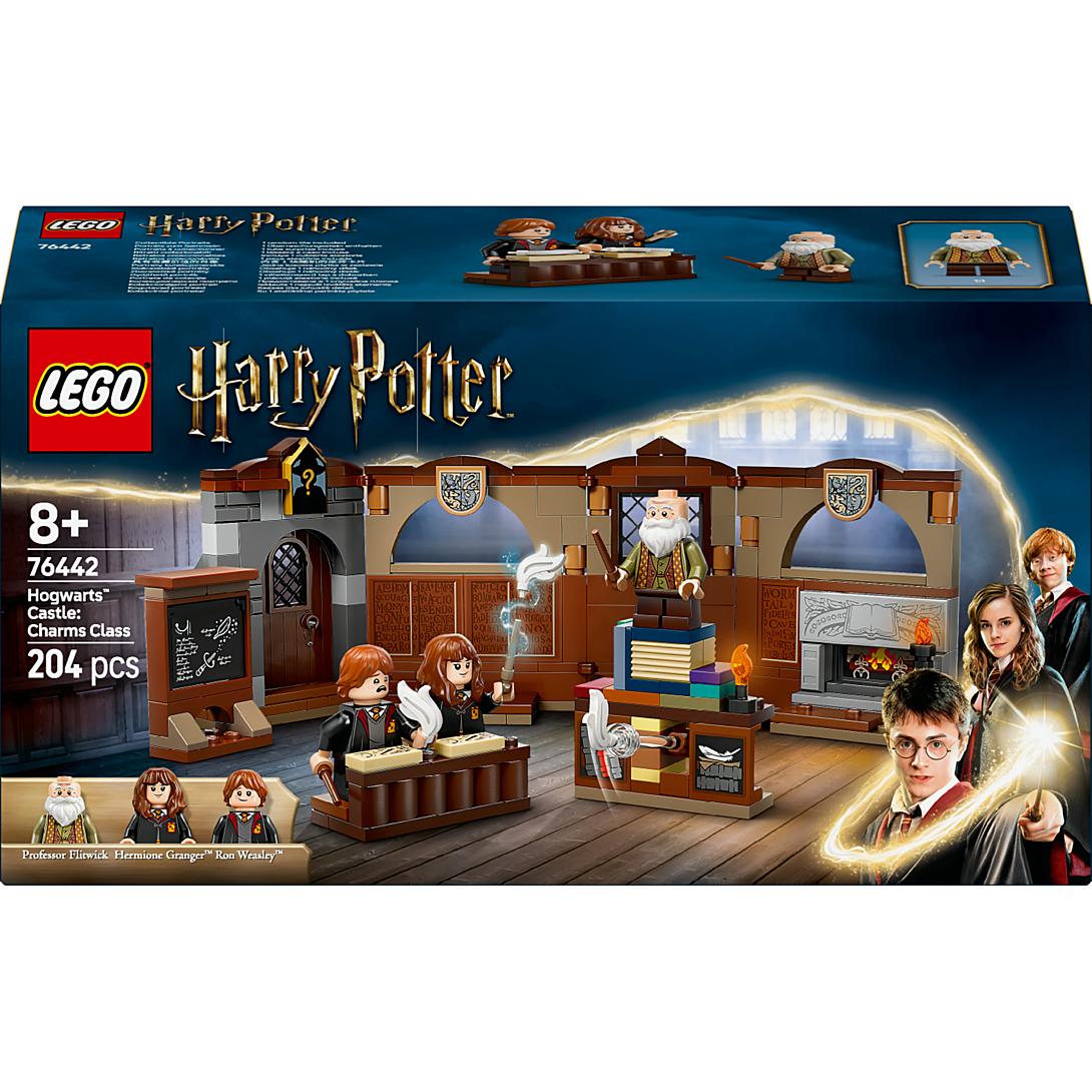 LEGO Harry Potter 76442 Le château de Poudlard : le cours de sortilèges - Jouet collector