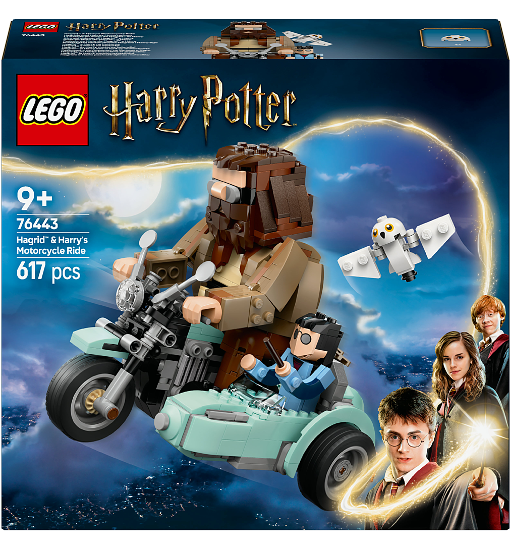 Lego La Balade En Moto De Hagrid 76443 Lego La Boite