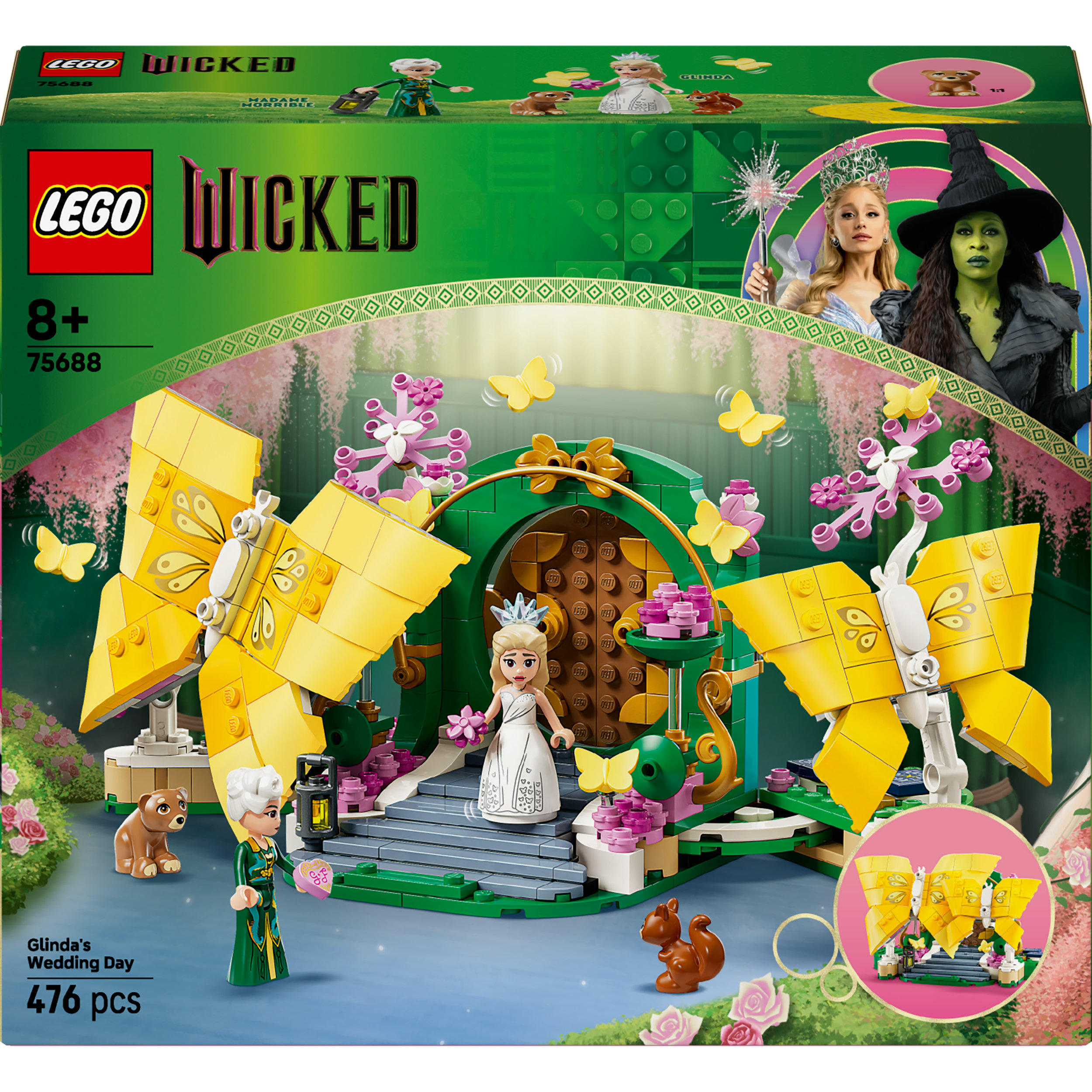 LEGO® Wicked - Le Mariage de Glinda - Papillon Source de Jeu de Rôle - 75688