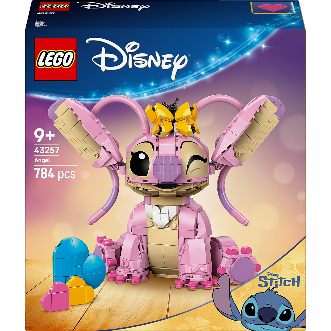 LEGO ǀ Disney Angel Jeu de Construction Lilo & Stitch dès Figurine en Briques avec 3 Ballons en Cœur & un Papillon Décoration Inspirée de la Série TV Cadeau Fille Garçon ou Adulte 43257 - vue 2