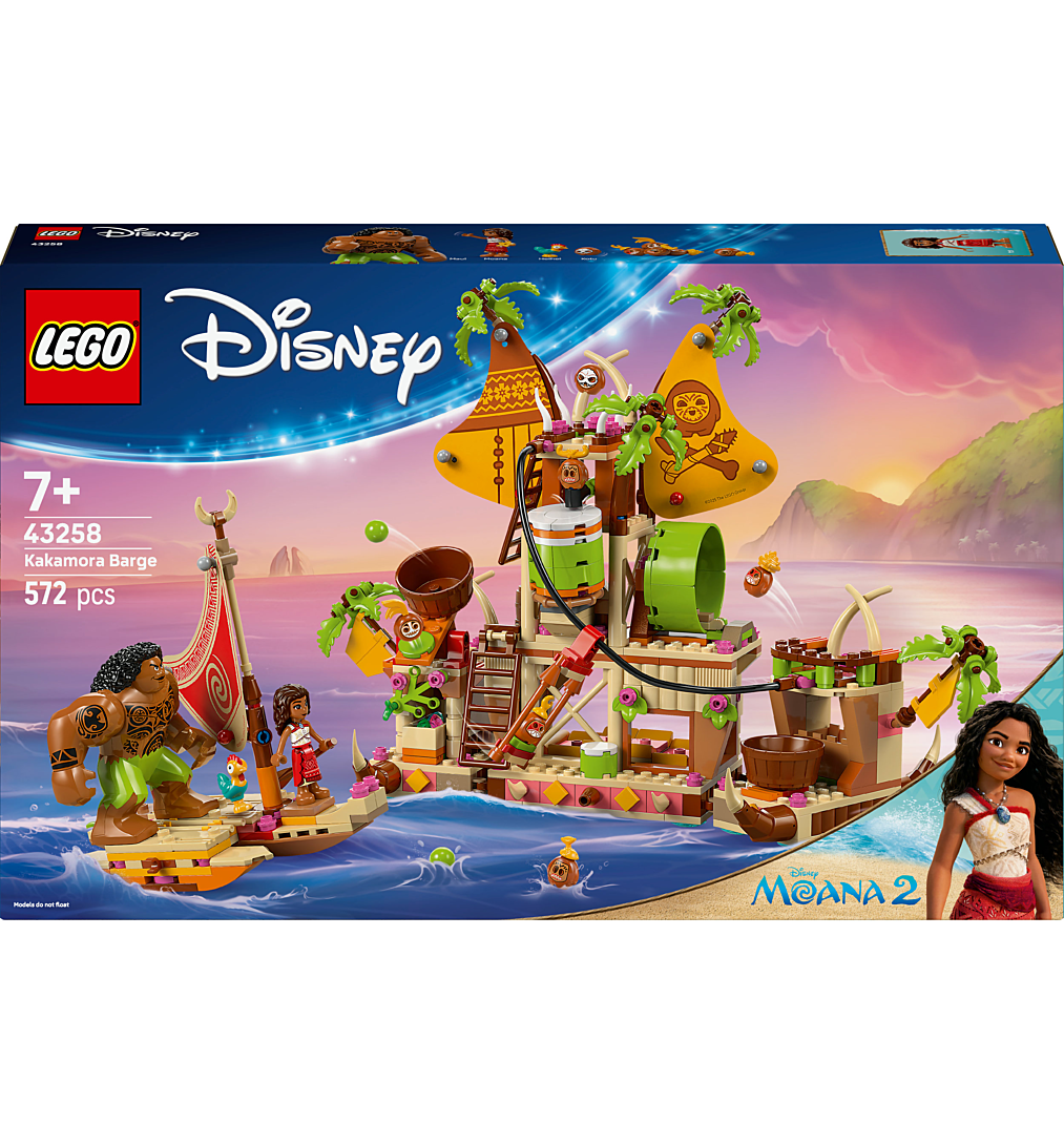 LEGO® Disney Princess™ - Vaiana 2 Le Navire des Kakamora, Set de Construction - 43258