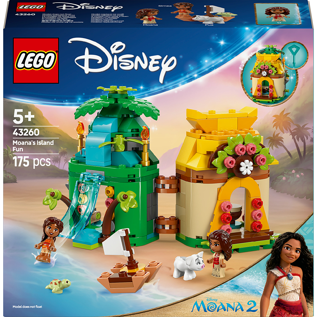 LEGO ǀ Disney 43260 L'île de Vaiana miniature - Jeu de construction
