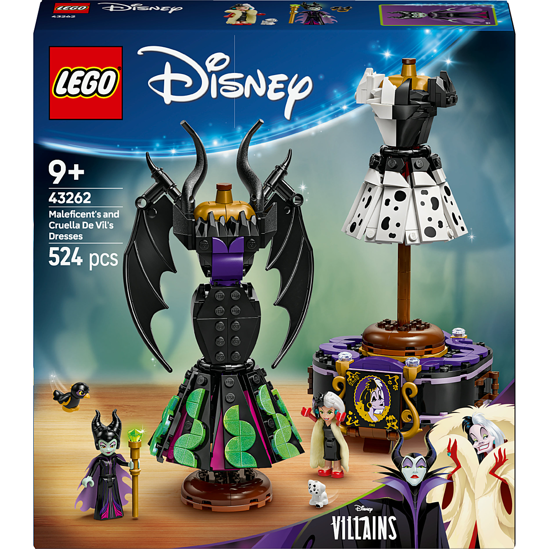 Lego Les Robes De Maléfique Et Cruella D?enfer 43262 Lego La Boite - vue 2