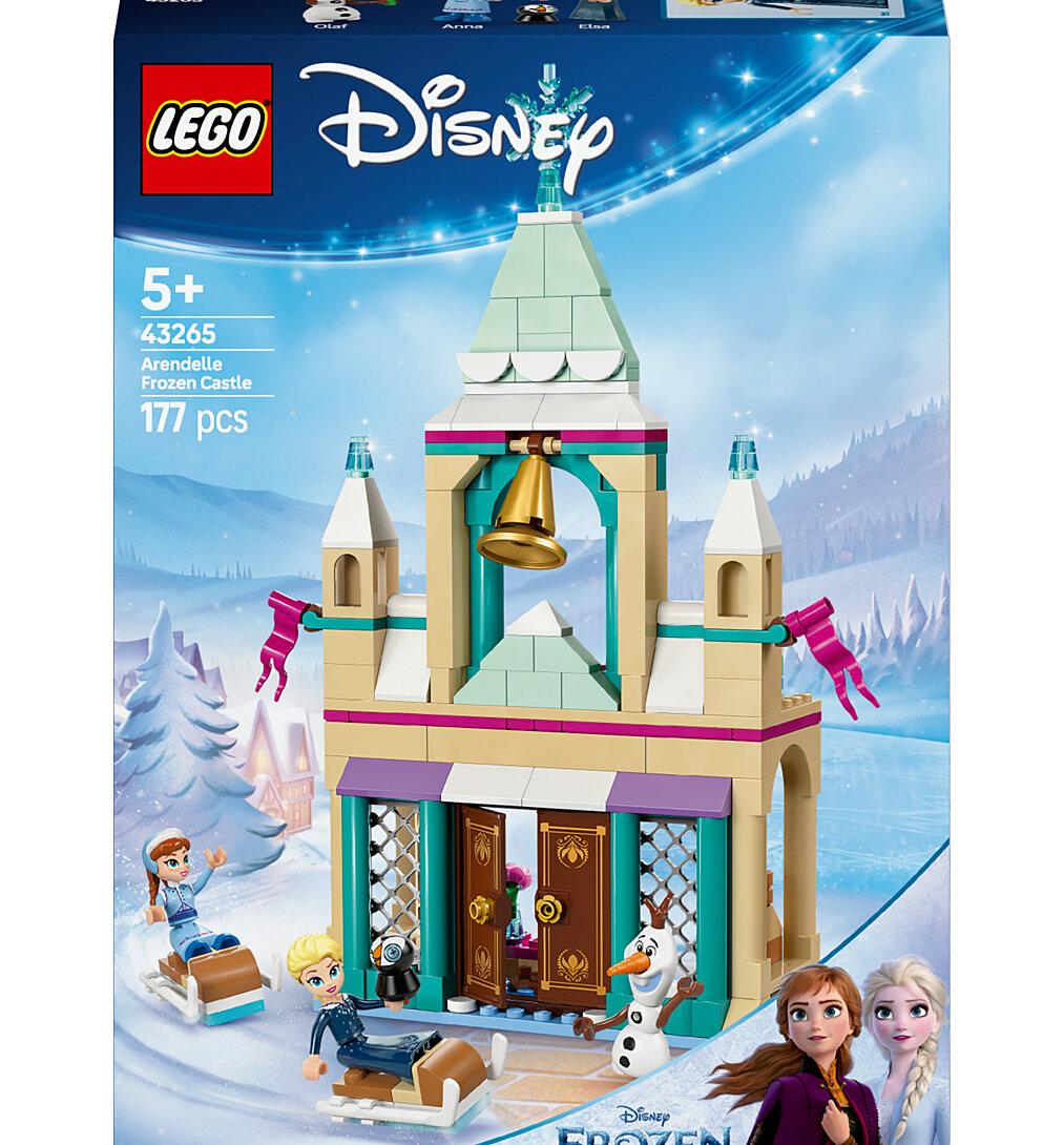 Lego Le Château De Glace D'arendelle 43265 Lego La Boite