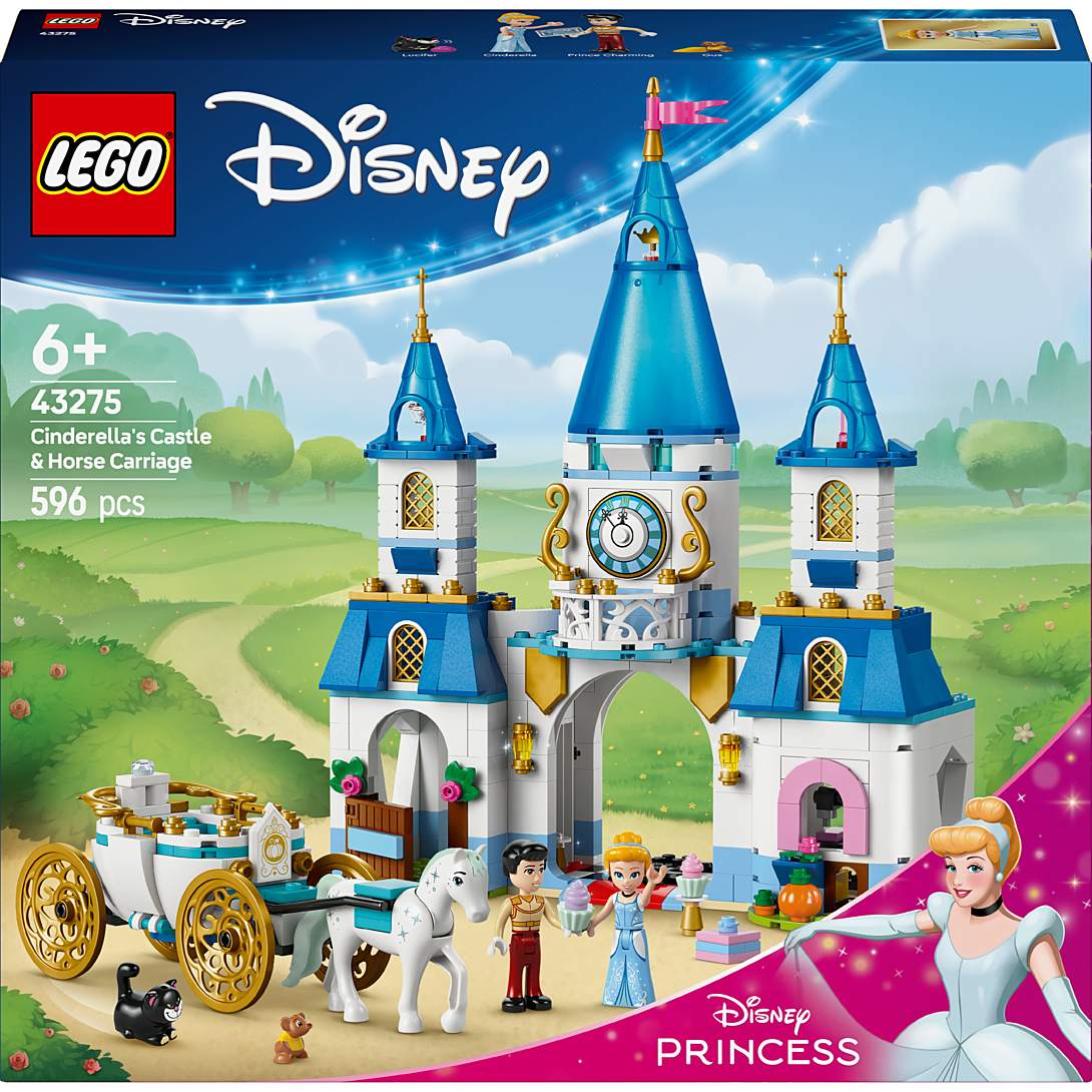Lego Le Château De Cendrillon Et La Calèche 43275 Lego La Boite