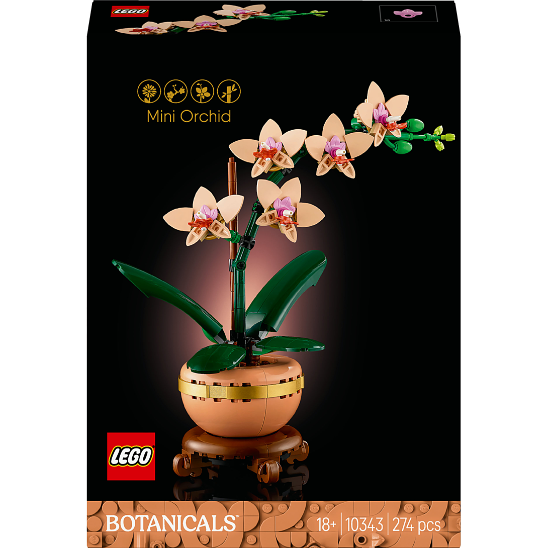 Lego Botanique 'orchidée Miniature 10343 Lego La Boite - vue 2