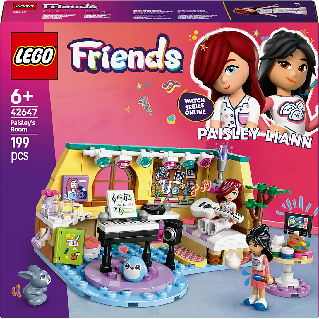 LEGO® Friends La chambre de Paisley - Décor de chambre 42647