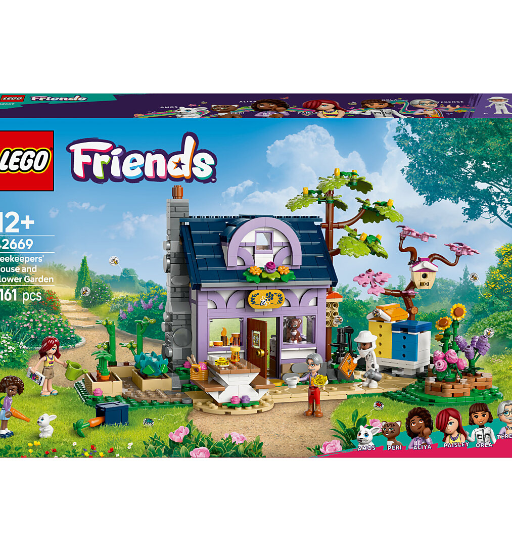 Lego Friends La Maison Des Apiculteurs Et Le Jardin Fleuri 42669 Lego La Boite