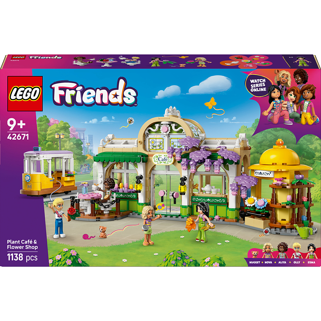 LEGO® Friends 42671 Café des plantes et Kiosque à fleurs - vue 4