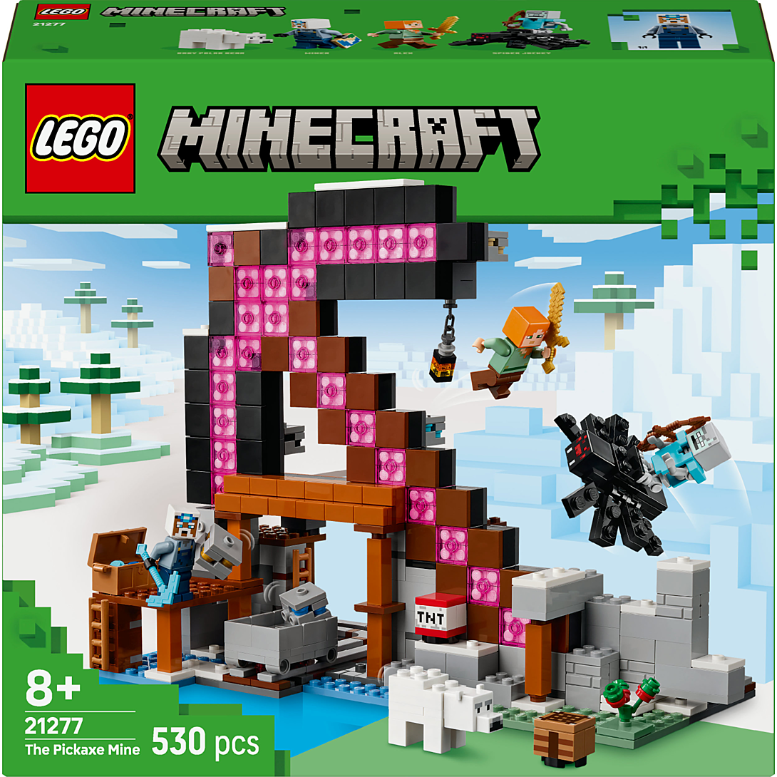 LEGO Minecraft 21277 La Mine En Forme De Pioche Jeu De Construction Pour Garçon - vue 10