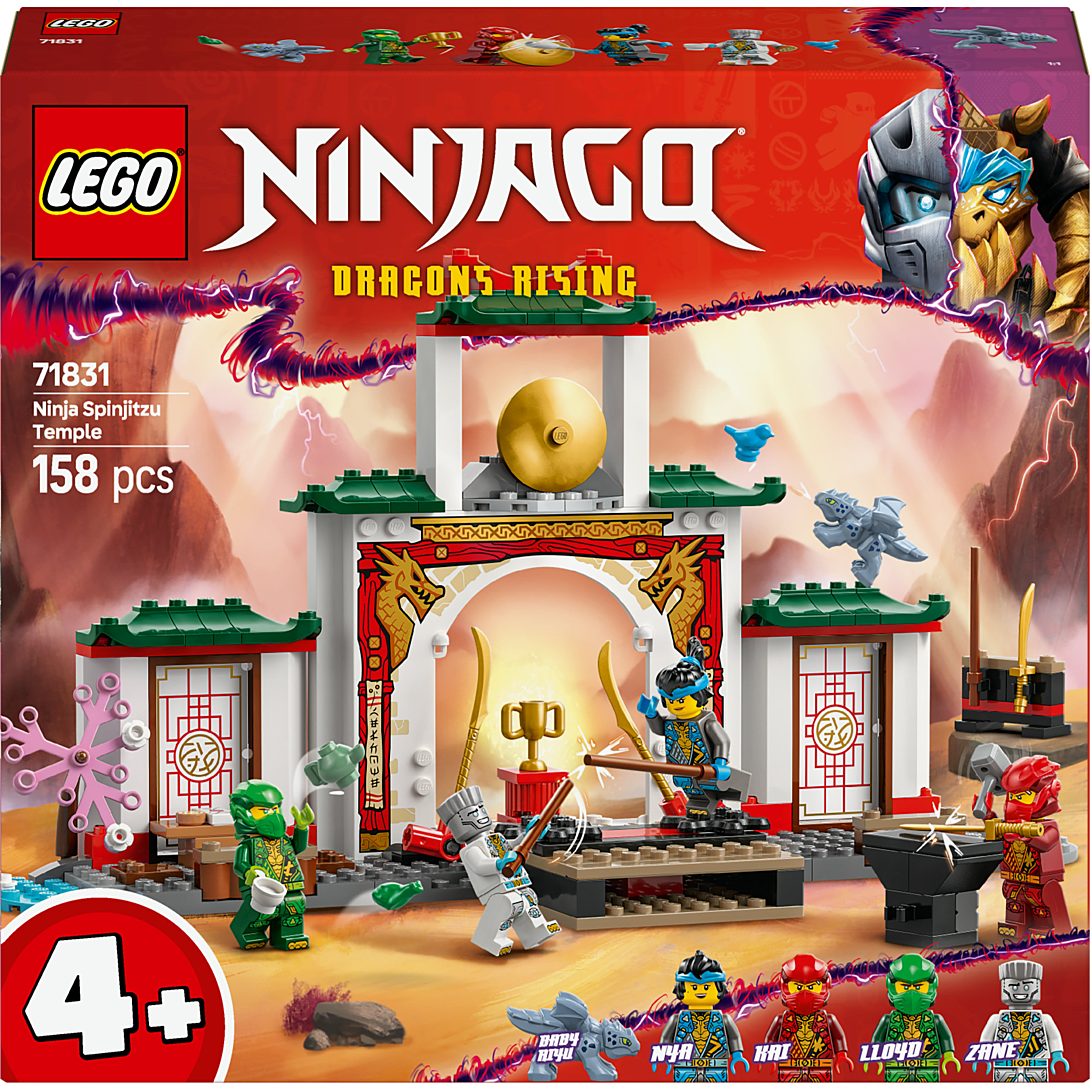 Lego Ninjago Le Temple De Spinjitzu Des Ninjas 71831 Lego La Boite