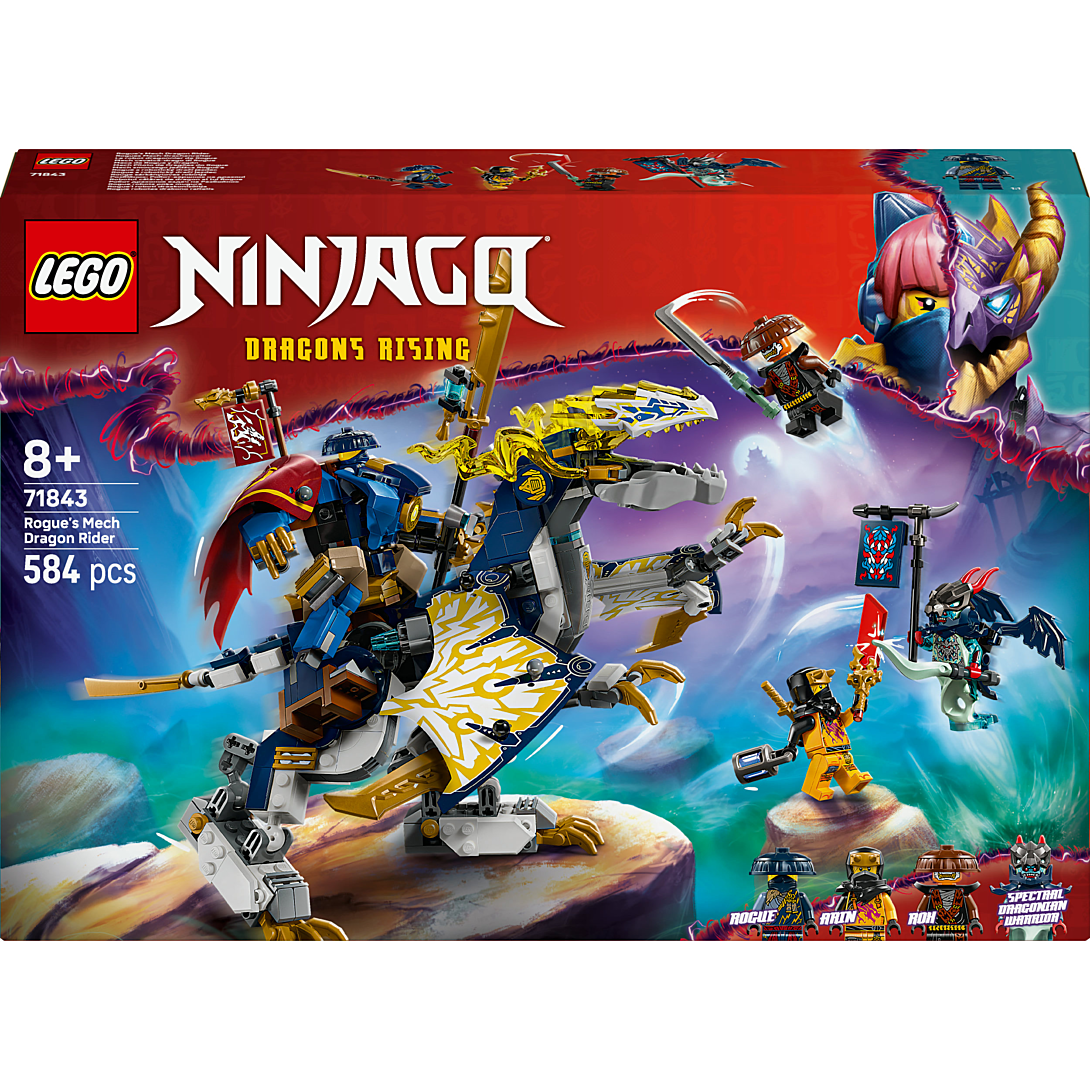 LEGO® Ninjago® 71843 Le robot dragonnier de Rogue - vue 4