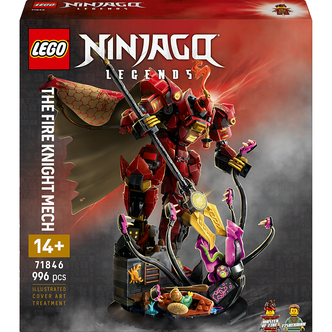 Lego Ninjago robot du chevalier de feu - vue 9