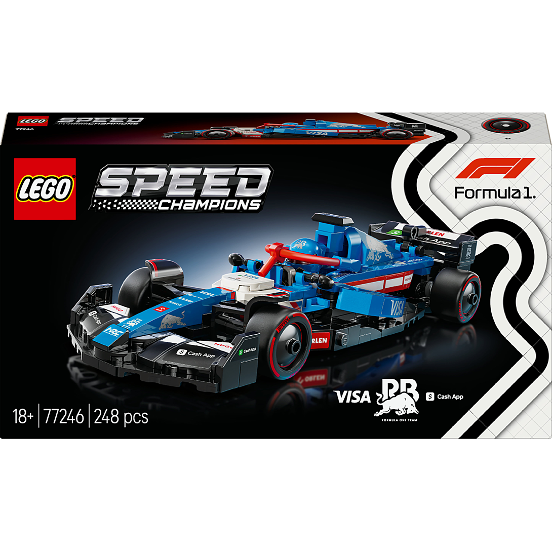LEGO Speed Champions 77246 Voiture F1 Visa Cash App RB VCARB 01 - Set