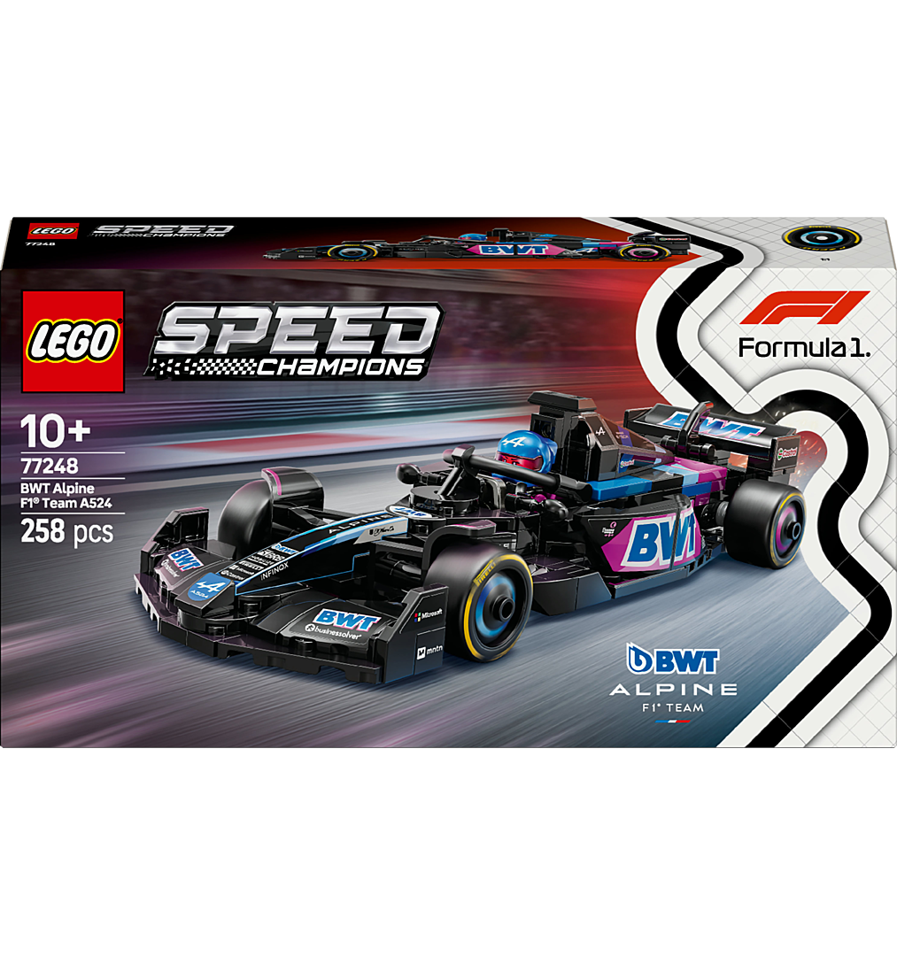 LEGO Speed Champions 77248 Voiture F1 BWT Alpine Team A524 - Jouet
