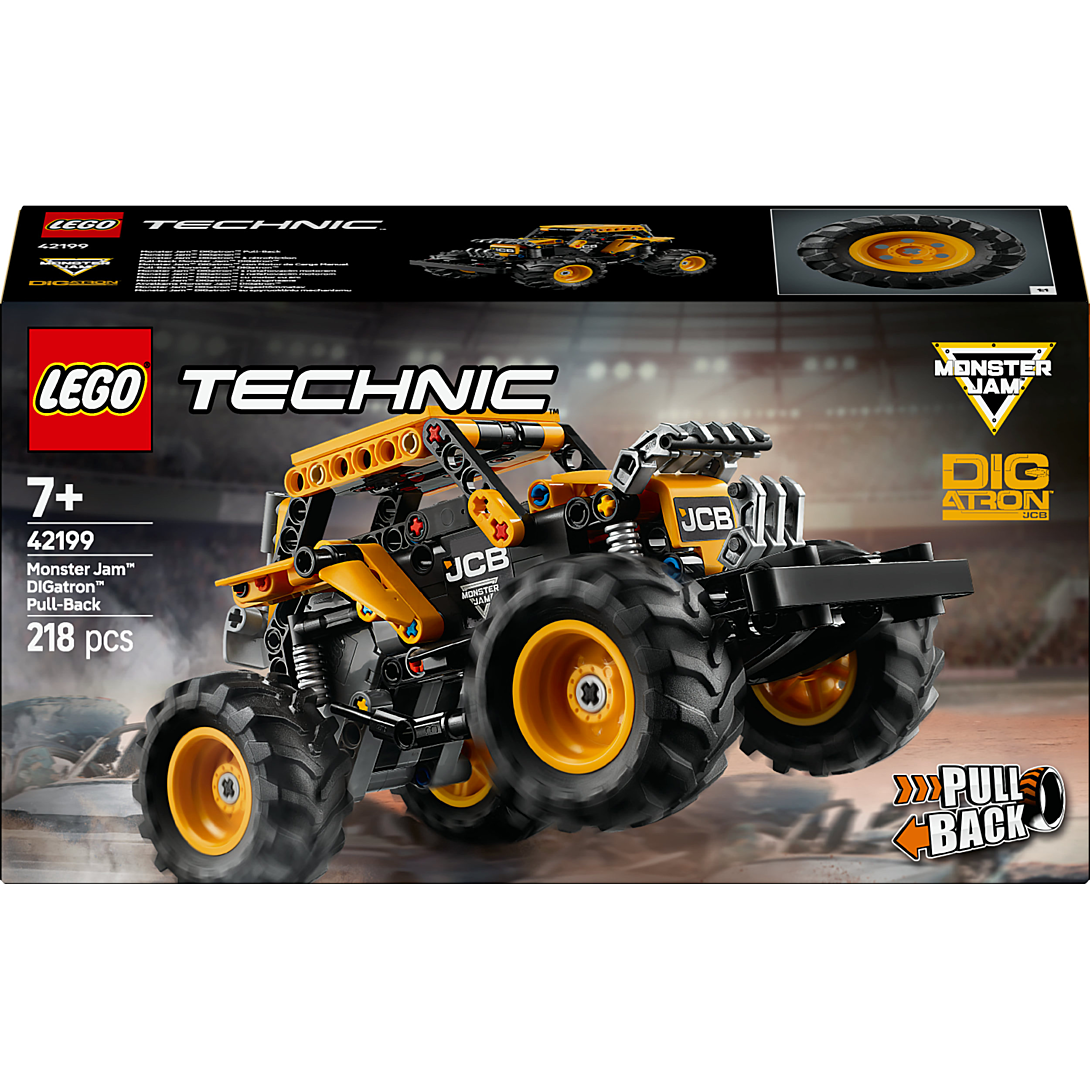 LEGO Technic 42199 Monster Jam DIGatron à rétrofriction - Jeu 7 ans