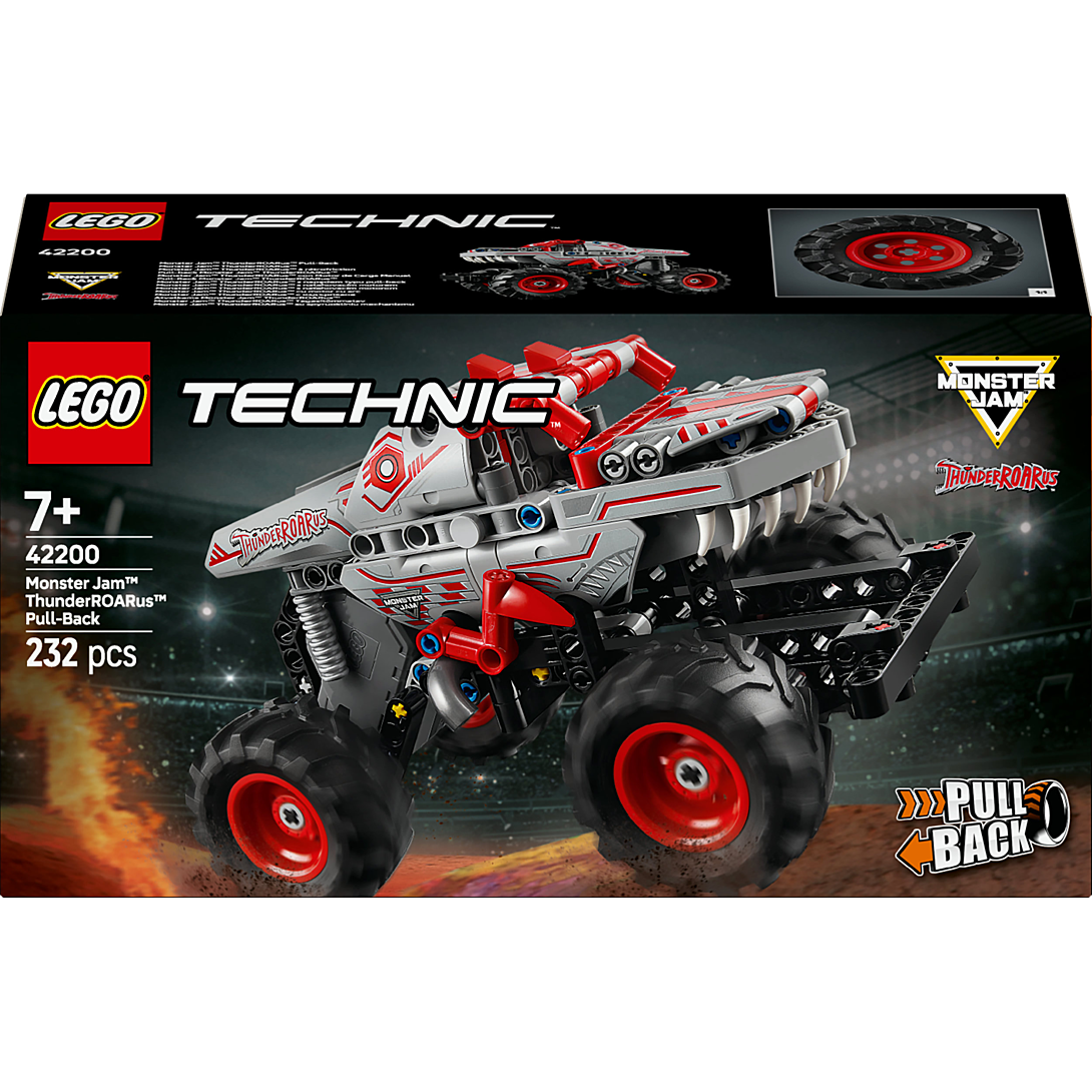 Lego Technic Monster Jam Thunderroarus À Rétrofriction 42200 Lego La Boite - vue 2