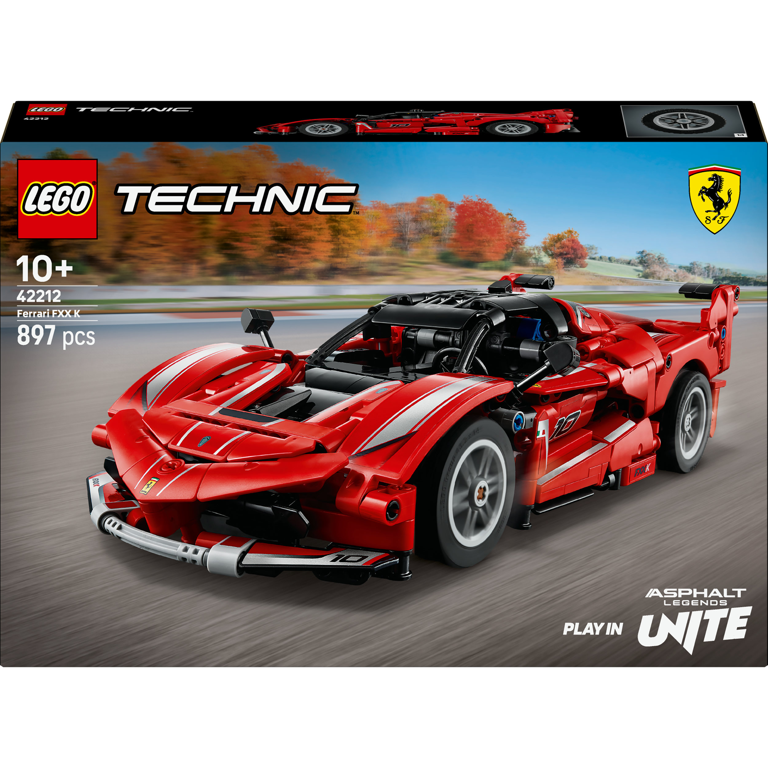 LEGO® Technic - Ferrari FXX K, Modèle de Voiture, Jouet de Construction STEM - 42212