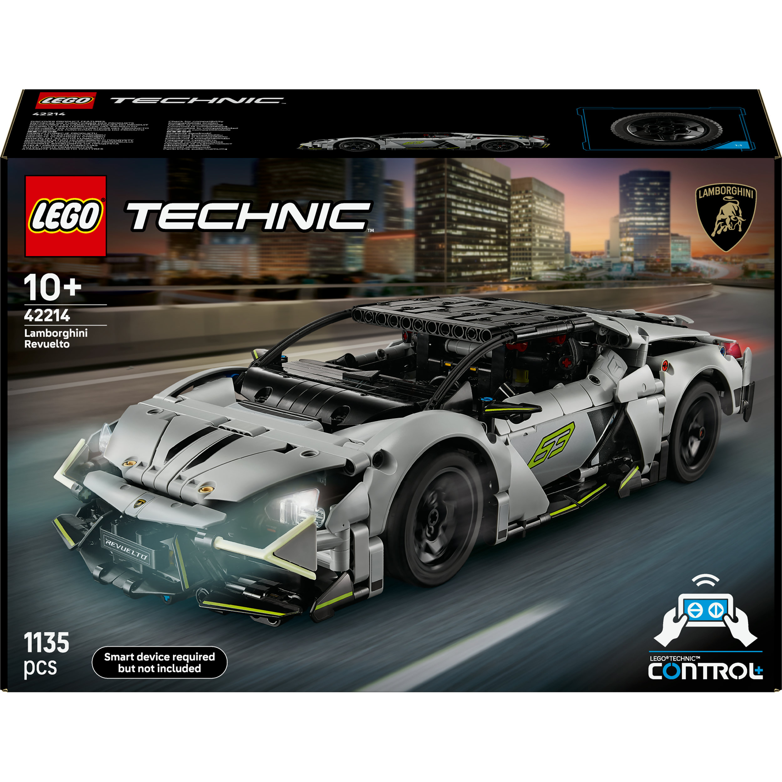 LEGO Technic - Supercar Lamborghini Revuelto - Jouet Enfants 10 ans - 42214