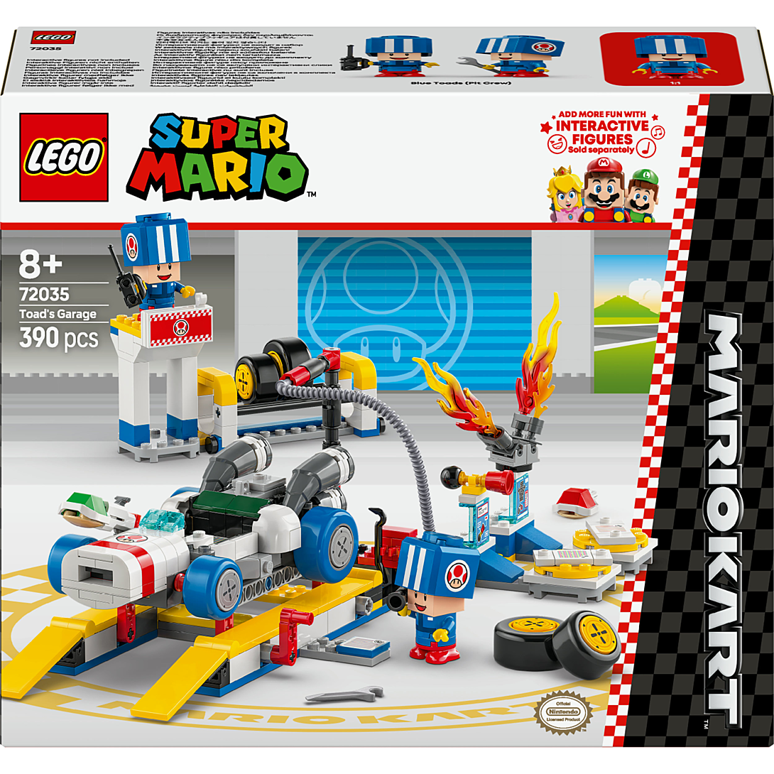 Lego Mario Kart Garage De Toad Lego La Boite - vue 2