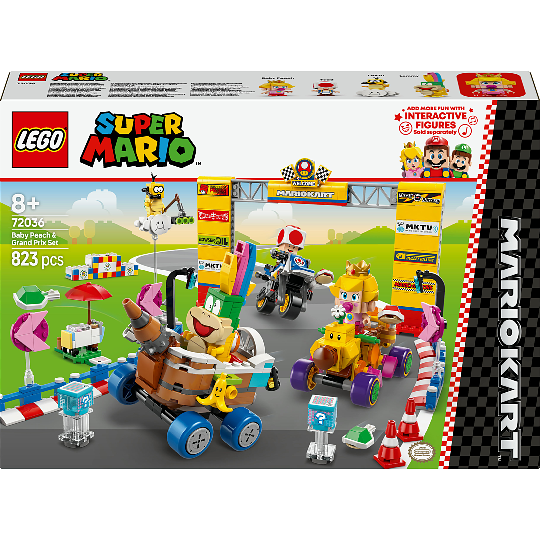 Lego Mario Kart Bébé Et Ensemble De Grand Prix Lego La Boite - vue 2