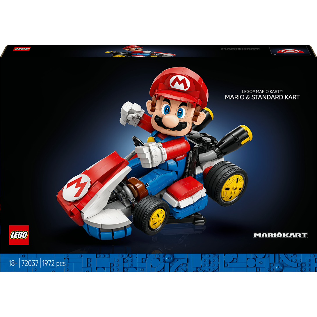 LEGO® Super Mario™ 72037 Mario Kart™ : Mario et kart standard - vue 7