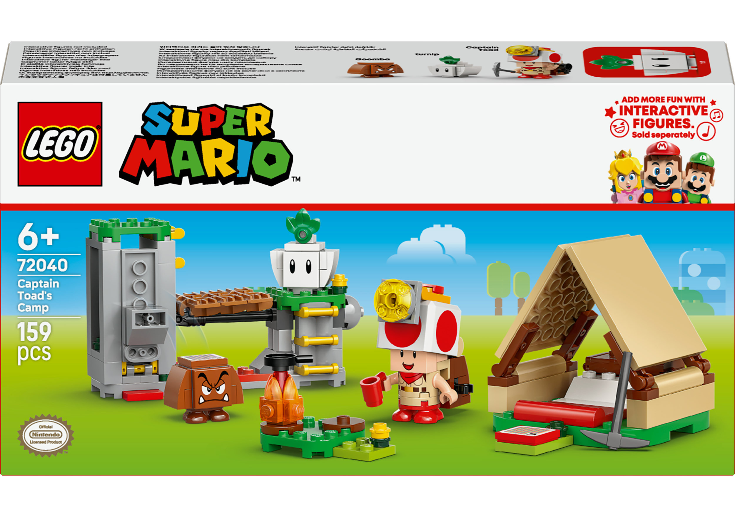 LEGO® Super Mario™ - Campement du Capitaine Toad, Jouet pour Garçons, Filles et Fans - 72040