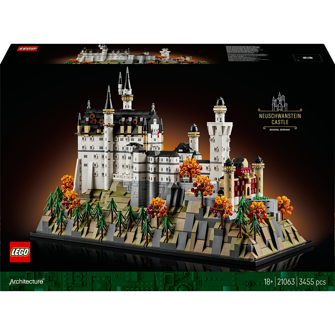 LEGO Architecture 21063 Le Château de Neuschwanstein Set de Construction pour Adulte - vue 8