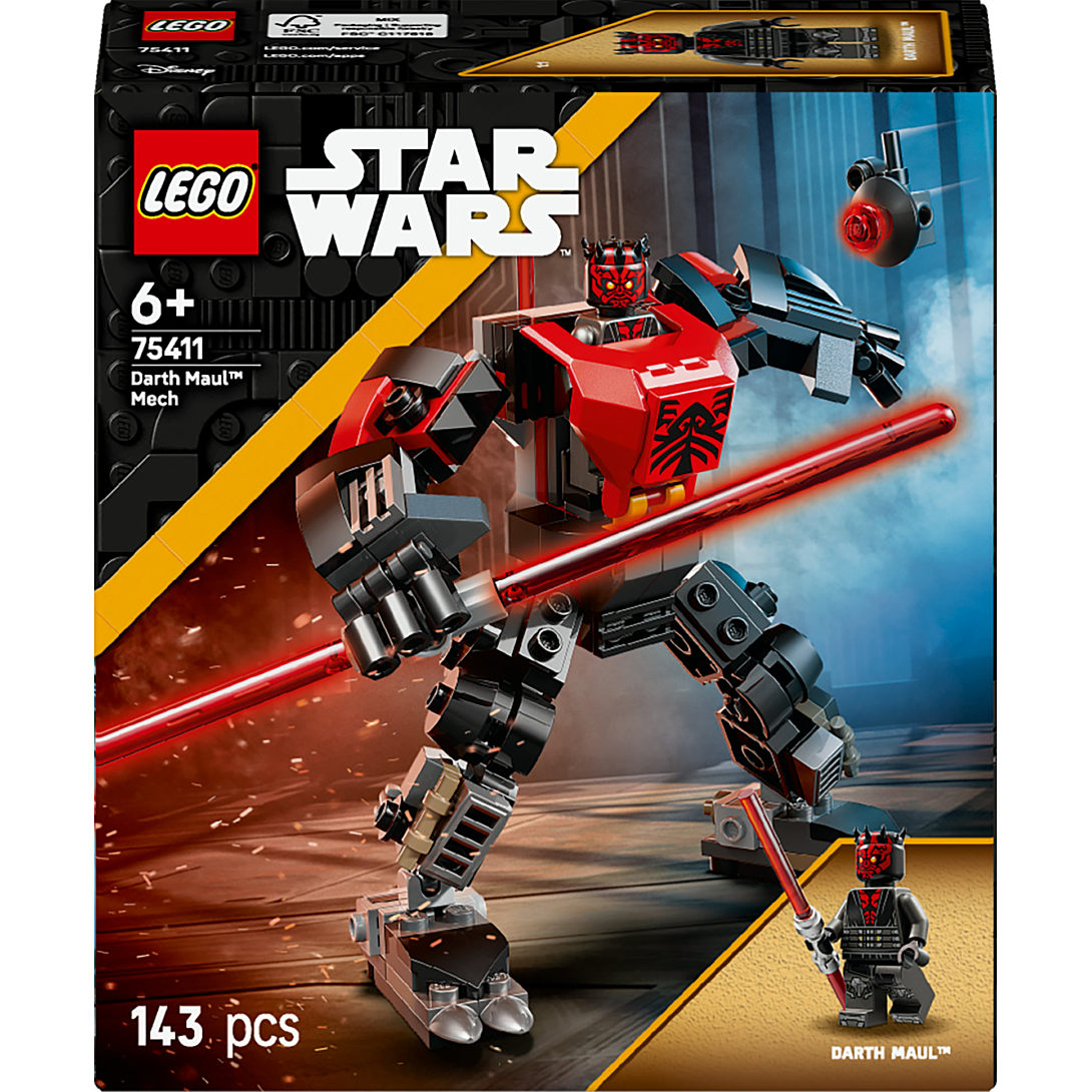 LEGO® Star Wars™ - Le Robot Dark Maul, Robot à Construire pour Enfants - 75411