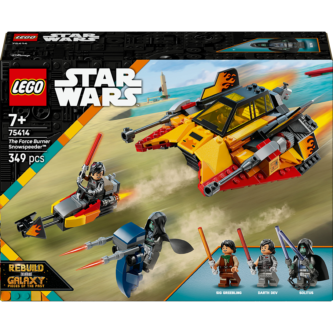 Star Wars 75414 Le Snowspeeder en Flammes Jouet de Construction enfant Neuf - vue 6