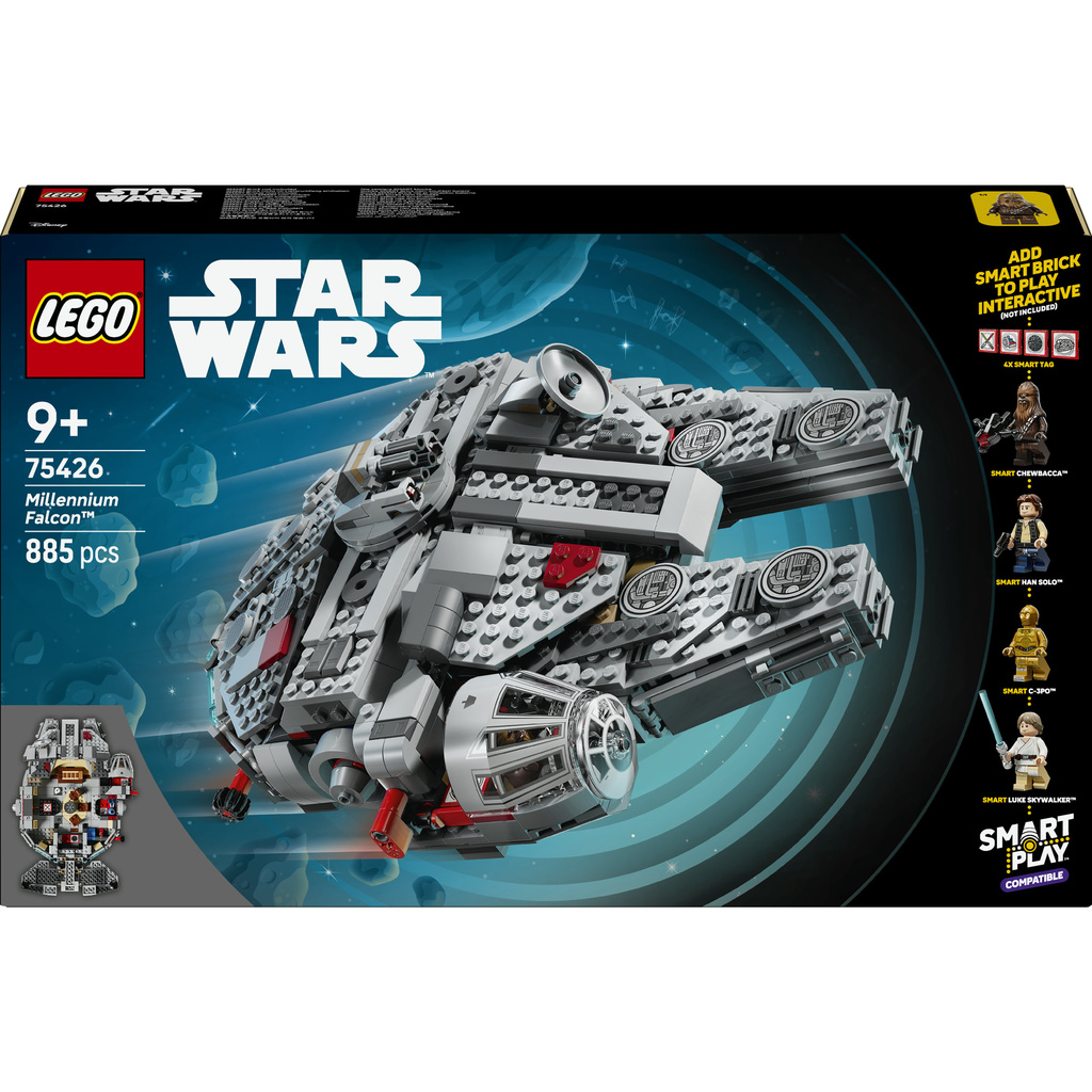 LEGO® Star Wars™ SMART Play : Faucon Millenium Set Compatible
