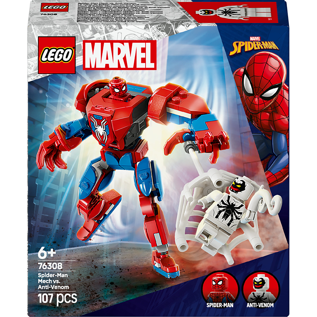 Lego Le Robot De Spider man Contre Anti venom 76308 Lego La Boite - vue 4