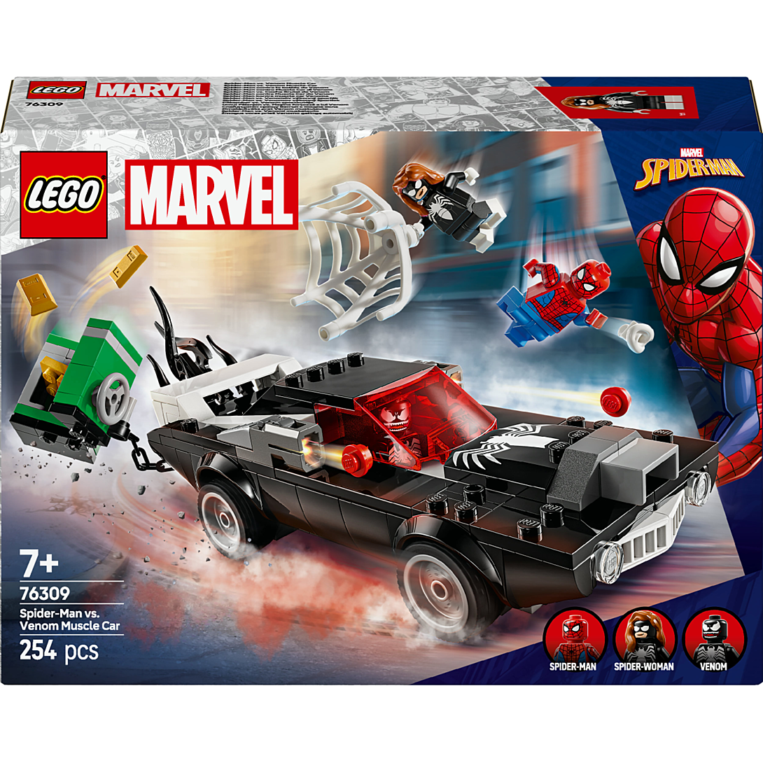 LEGO Marvel 76309 Spider-Man contre le bolide de Venom - Jeu dès 7 ans