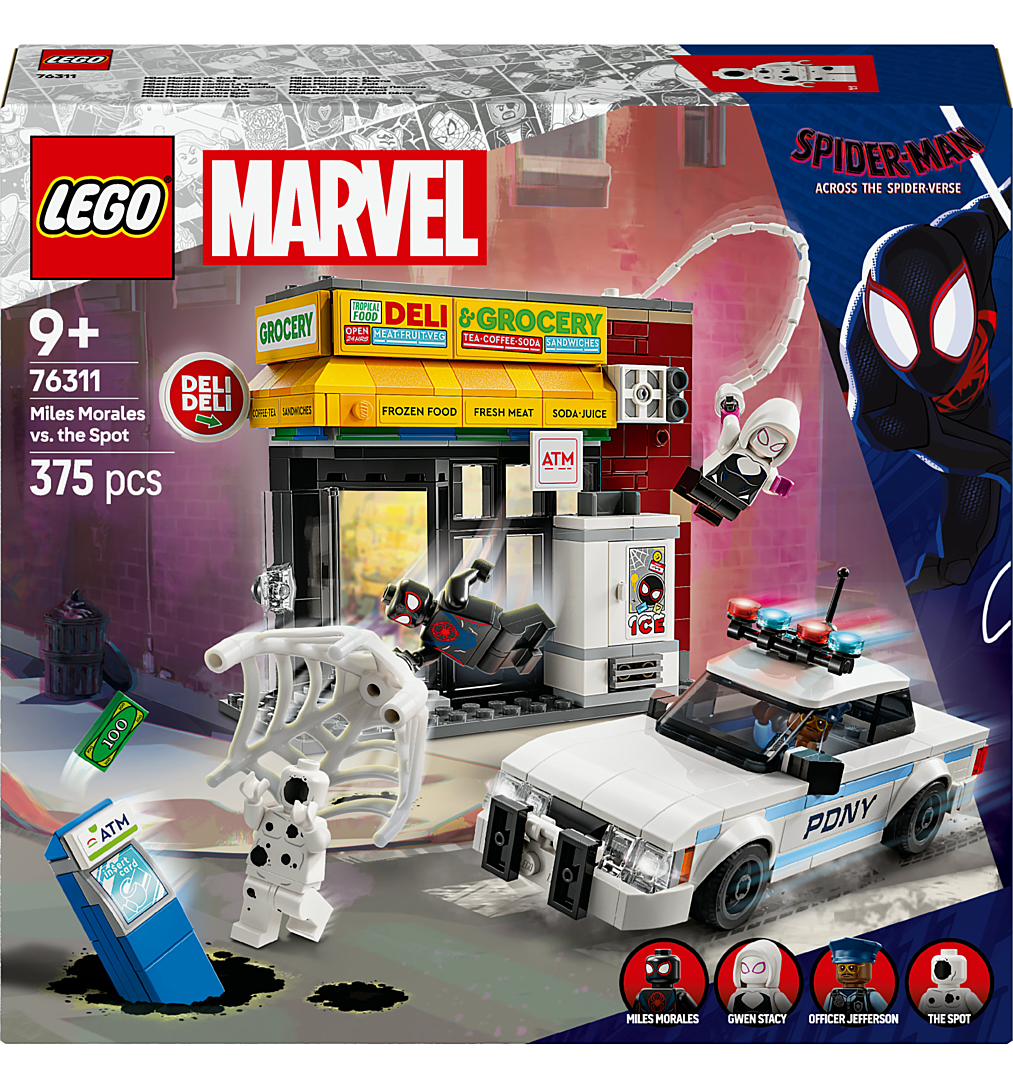 Lego Spider verse : Miles Morales Contre La Tache Lego La Boite - vue 2