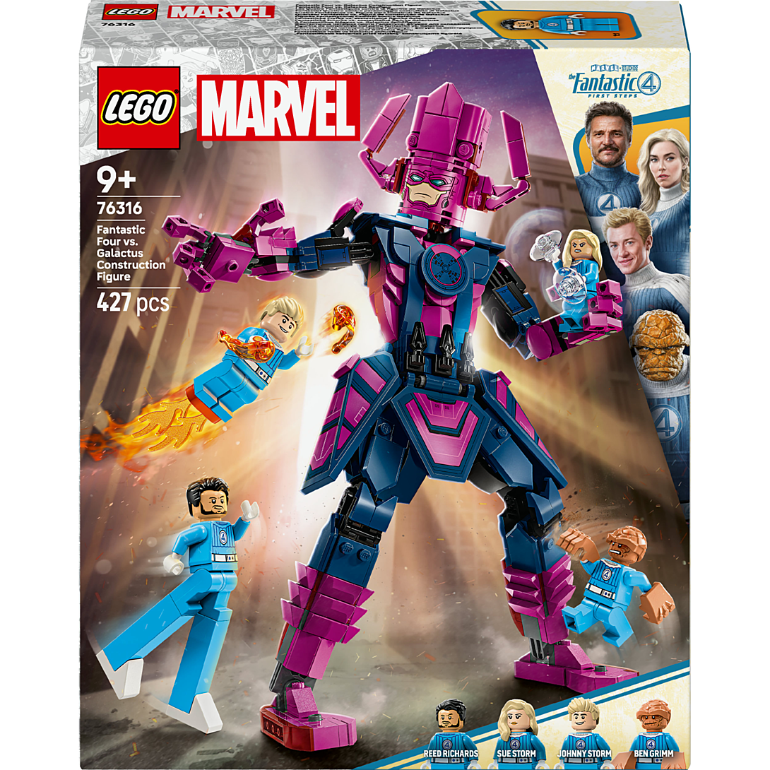 LEGO® Marvel™ - Les Quatre Fantastiques contre la Figurine de Galactus - 76316
