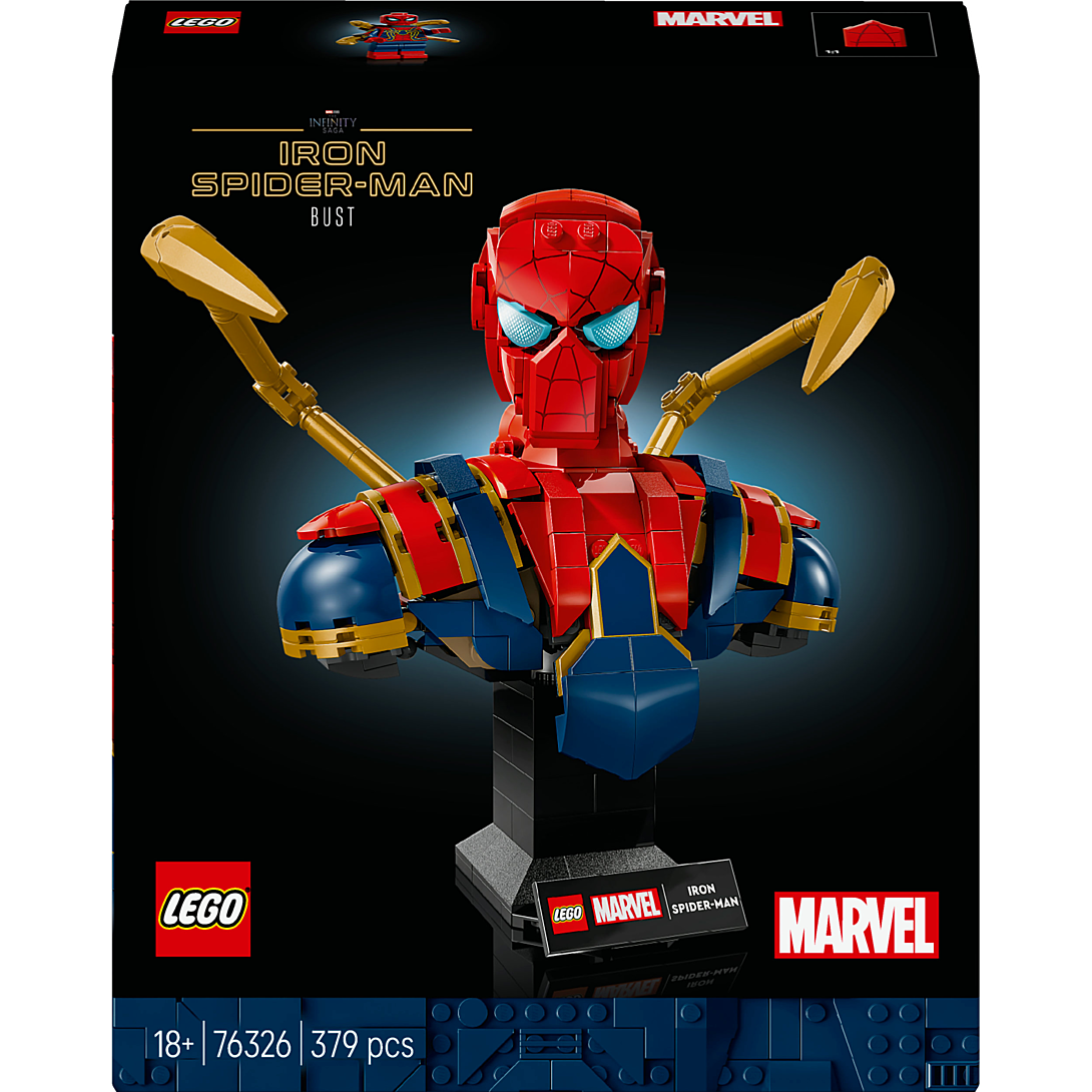 LEGO® Super Heroes 76326 Buste d’Iron Spider Man - vue 4