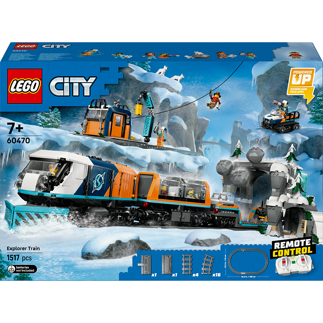 LEGO City Le Train Express des Explorateurs en Arctique 60470 - vue 7