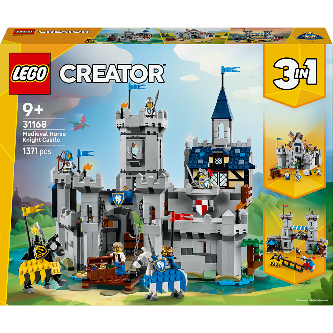 LEGO Creator 3-en-1 Le Château Médiéval des Chevaliers 31168 - vue 8