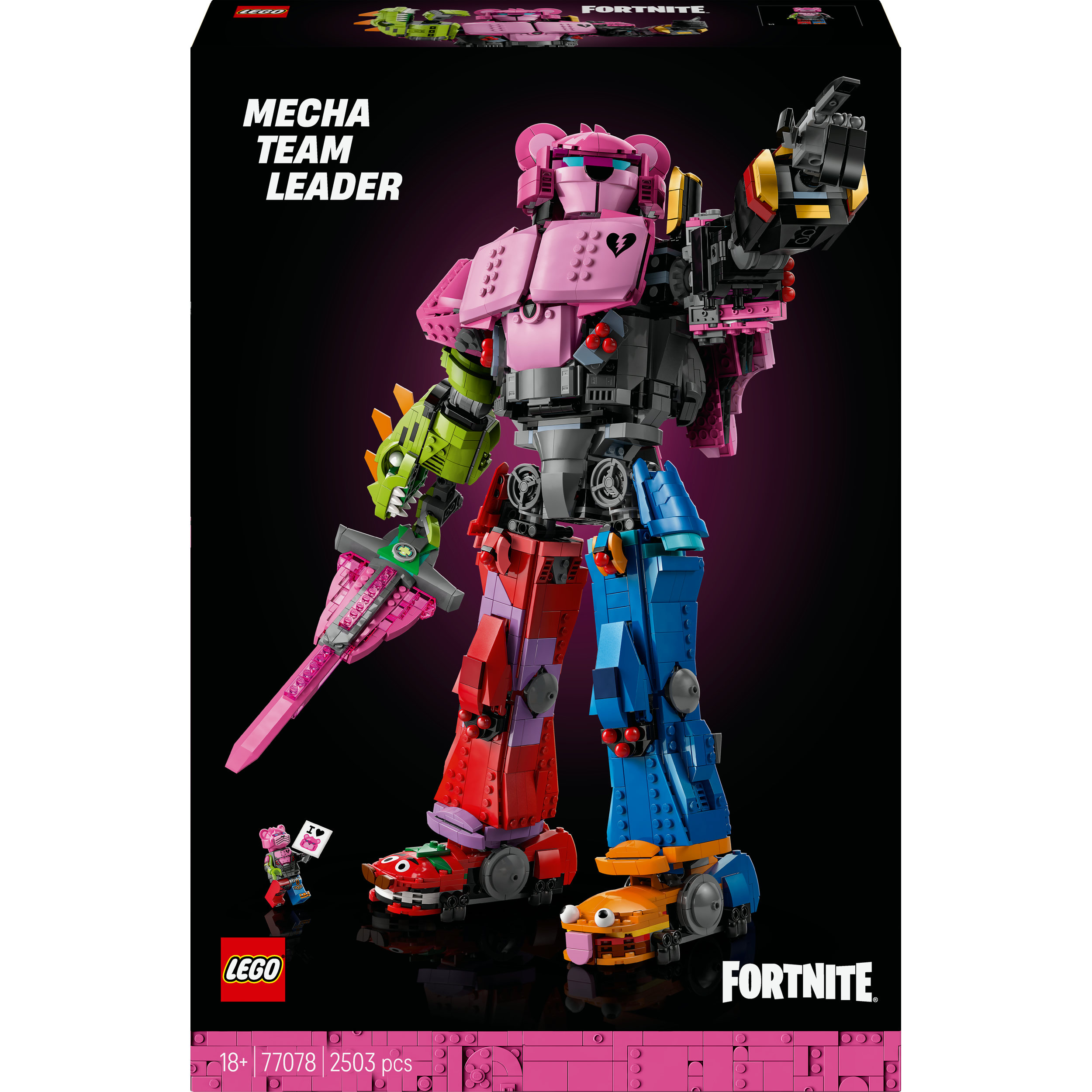 LEGO® Fortnite® -  Chef de l'Équipe Mécha, Set de Construction pour Adultes - 77078