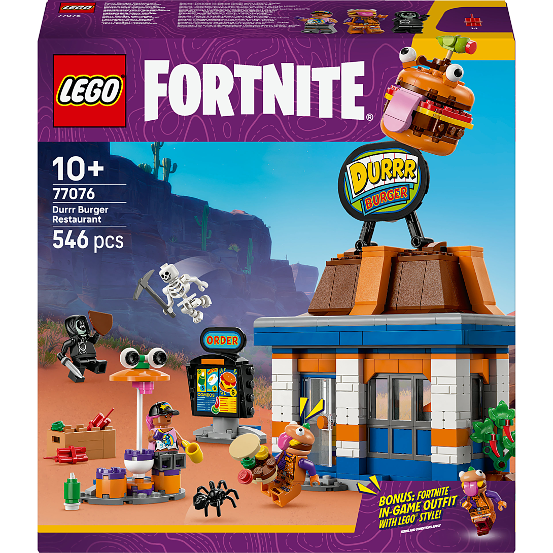 LEGO® Fortnite® - Le Restaurant Durrr Burger, Jouet Inspiré du Jeu Vidéo - 77076