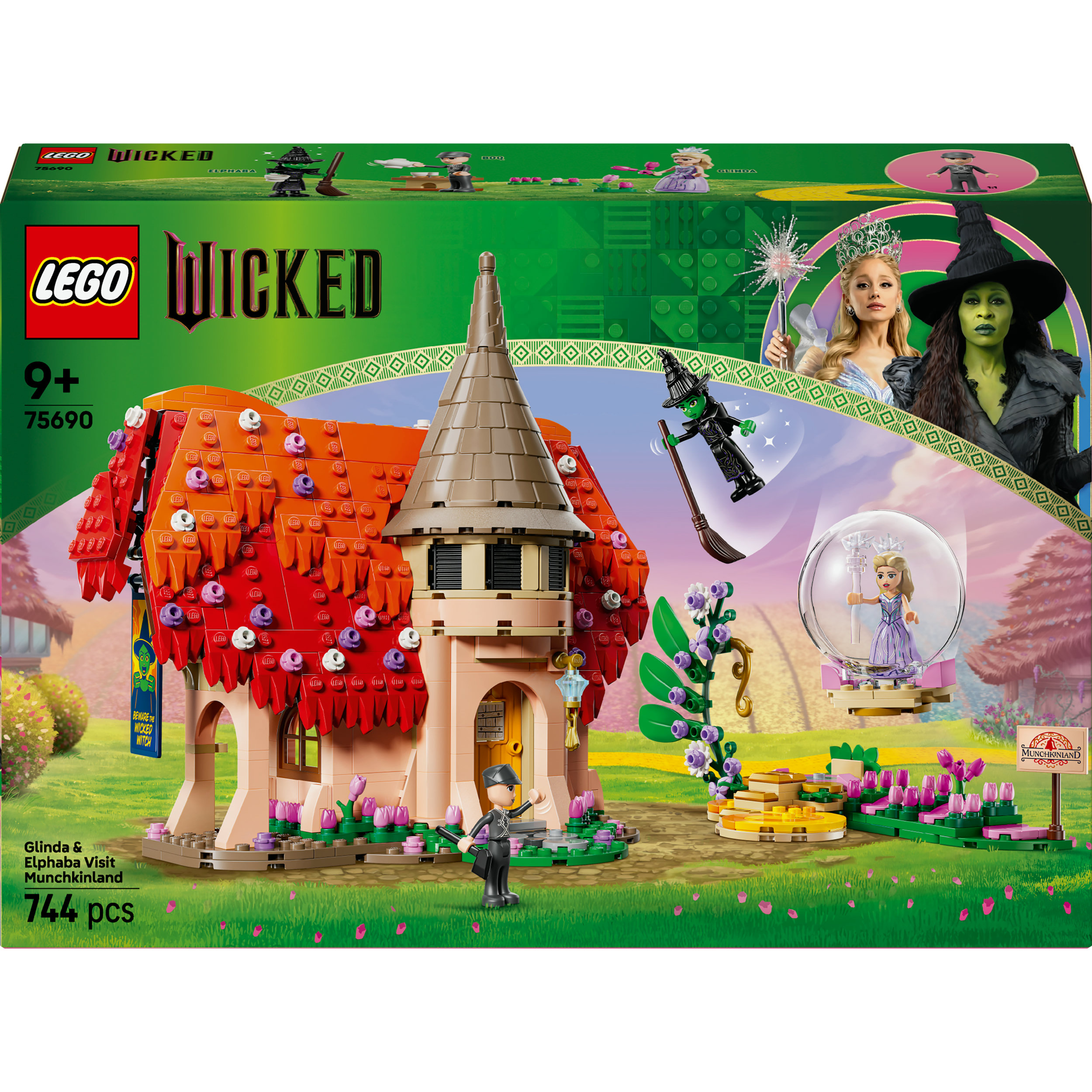 Glinda et Elphaba au pays des Munchkins - vue 3