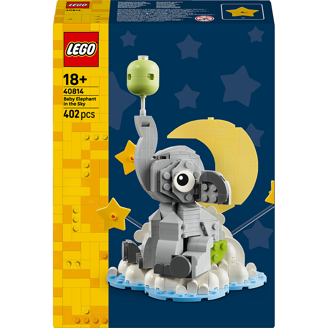 LEGO® Iconic - Le bébé éléphant dans le ciel - 40814