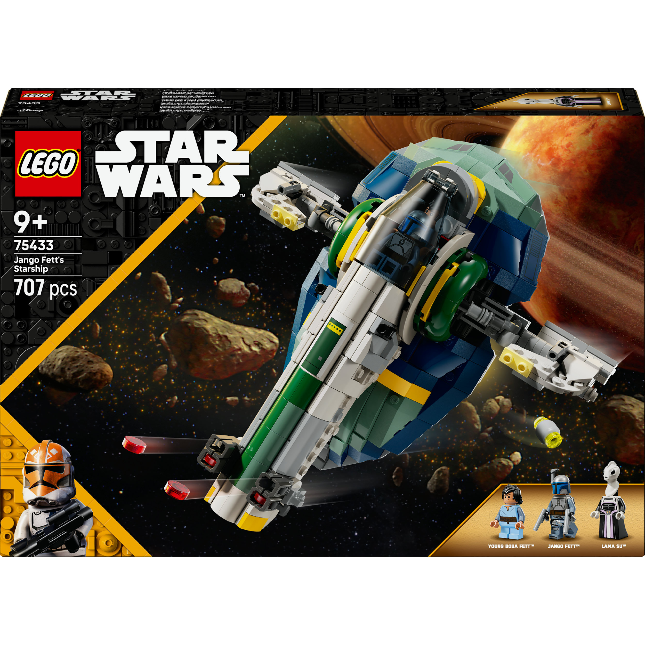 LEGO® Star Wars™ 75433 Le vaisseau de Jango Fett - vue 2