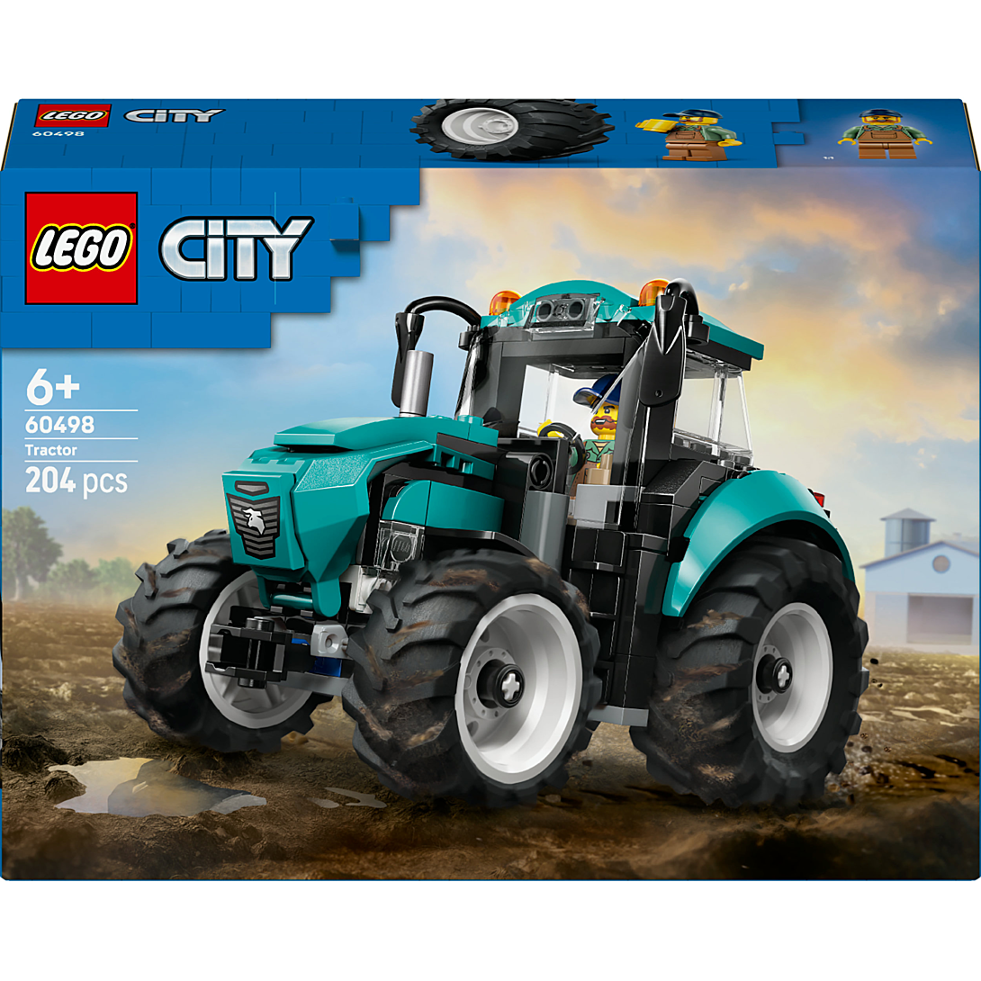 LEGO® City  - Le Tracteur - Jeu de Construction et Minifigurine - 60498