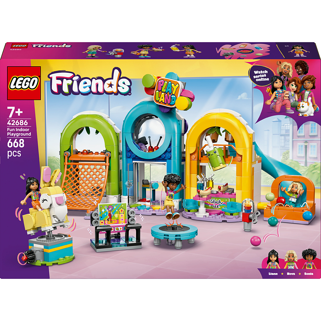 LEGO Friends - L’Aire de Jeux d'Intérieur - Jouet 7 ans - Cadeau 42686