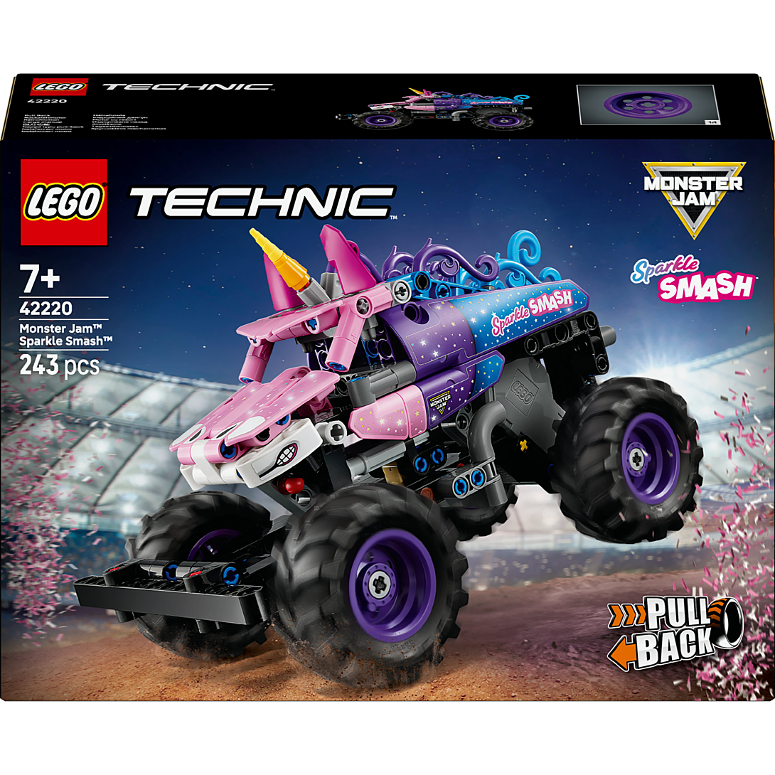 LEGO® Technic - Monster Jam Sparkle Smash à Rétrofriction - 42220