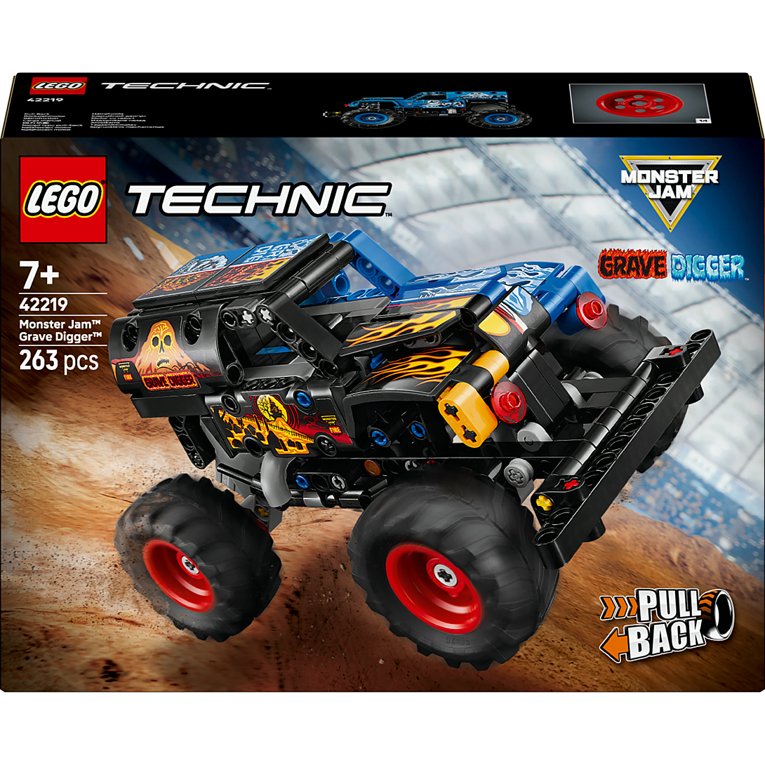 LEGO® Technic 42219 Monster Jam™ Grave Digger™ Feu et glace - vue 5
